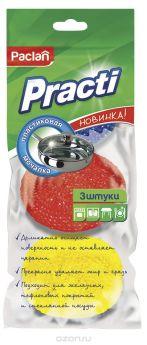 Мочалка пластиковая маленькая 3шт,, 408230 Paclan