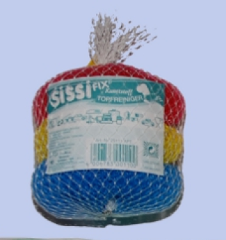 Мочалки пластик, 3шт 025111 SIRAL