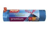Мешки для мусора с тесьмой 35л,, Premium 15 шт,, (синий) 513700 Paclan