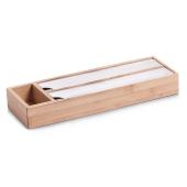 Коробка для хранения фольги 39,5х13х5,4 см,, дерево/металл 25315 ZELLER